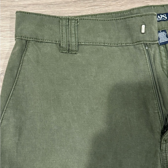 Chaps Olive Green Wide Leg Pants Size 8 - Picture 12 of 16